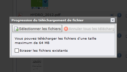 TYPO3 version 4.5 - Envoyer un fichier avec le plugin Flash